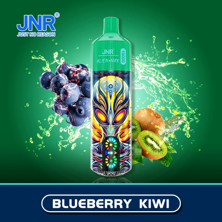 JNR Vape CZ - JNR ALIEN max borůvkové kiwi N26232