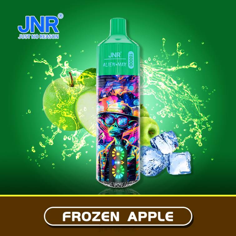 JNR Vapes Website - JNR ALIEN max mražené jablko N26227