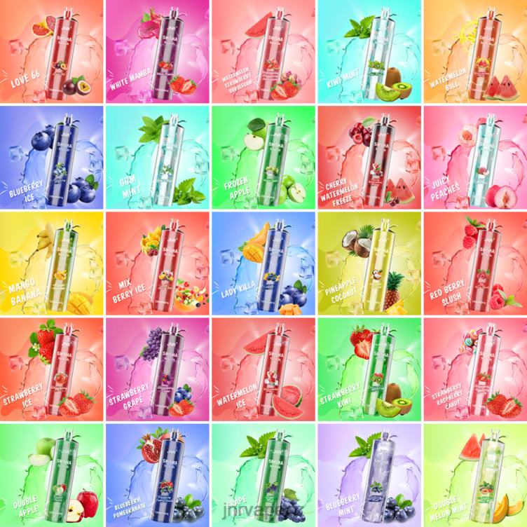 JNR Vape Shop - jnr shisha borůvkové granátové jablko 8084R186