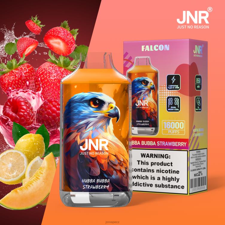 JNR Vape Price - jnr sokol hubba bubba jahoda 8084R201