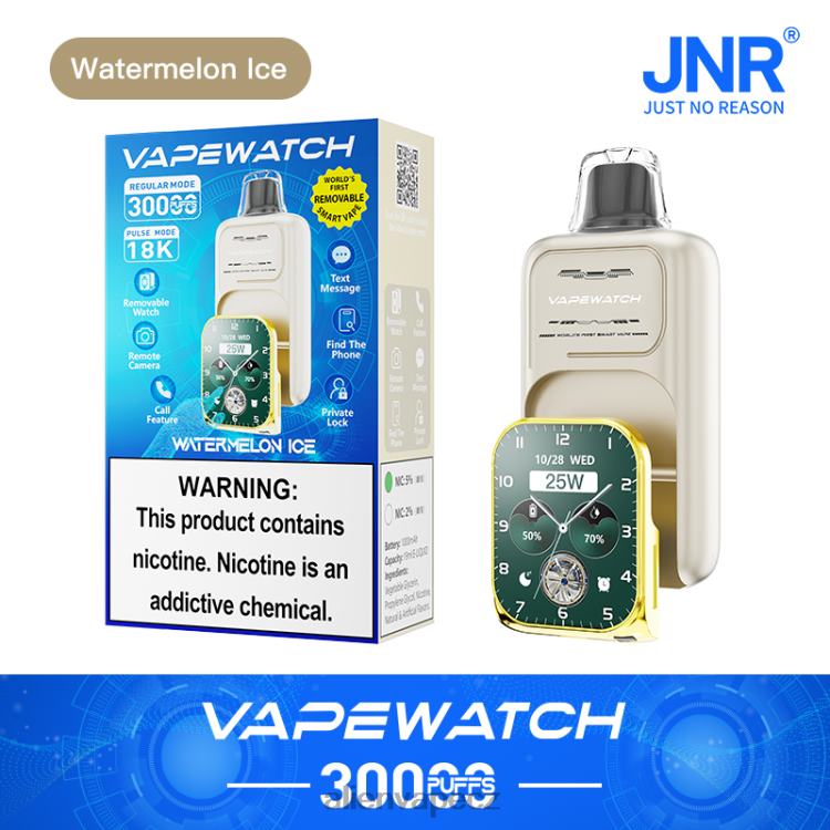 JNR Vape Pods - JNR vape hodinky melounový led 40XX49