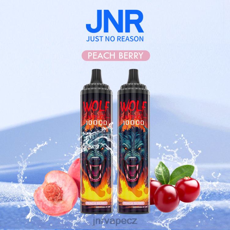 JNR Vape Nicotine Content - jnr vlk niplo broskvové bobule 8084R350