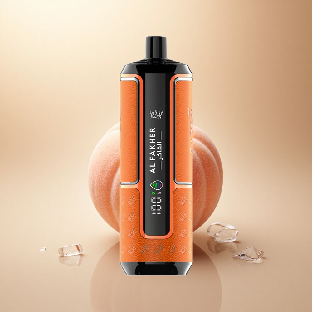 Al Fakher Crown Bar 15K Hypermax Broskvový led s 600mAh baterií