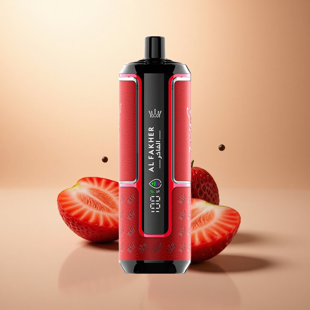 Al Fakher Crown Bar 15K Hypermax Jahodový Punch 600mAh 22ml