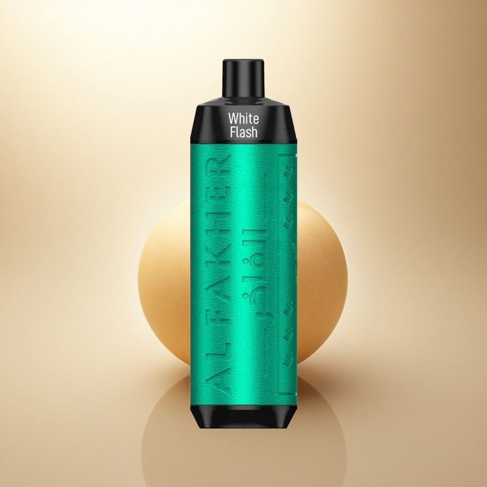 Al Fakher Crown Bar 8000 Crystal Bílý Blesk 600mAh 18ml Nikotin 5mg