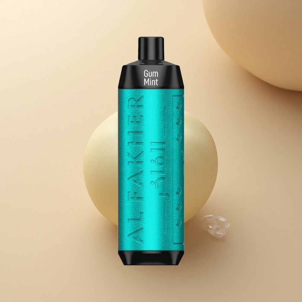 Al Fakher Crown Bar 8000 Crystal Žvýkačková Měta 600mAh 18ml Nikotin