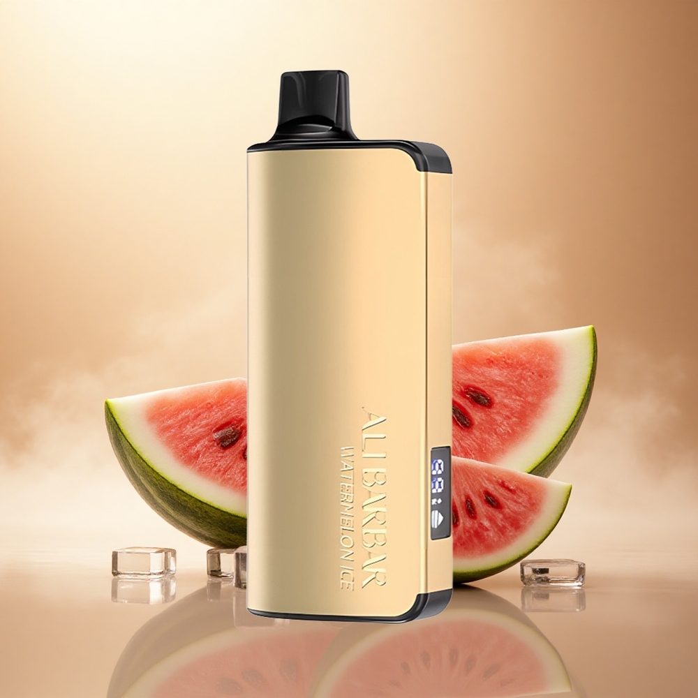 Alibarbar Ingot 9000 Puffs Melounový Led 2350mAh 22ml