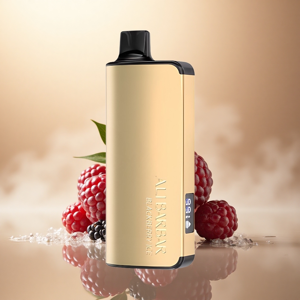 Alibarbar Ingot 9000 Puffs Ostružinový Led 2350mAh 22ml