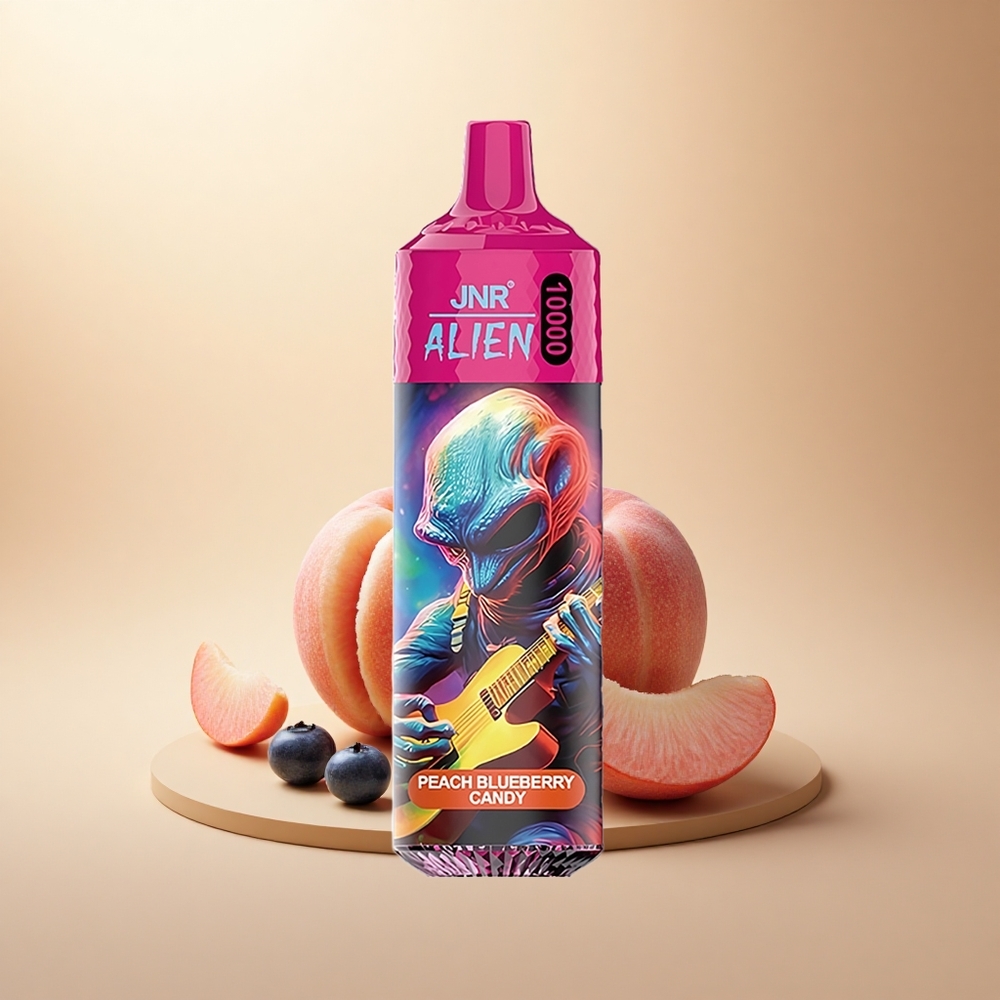 JNR Alien 10000 Broskev Borůvka Candy s 850mAh a 20ml
