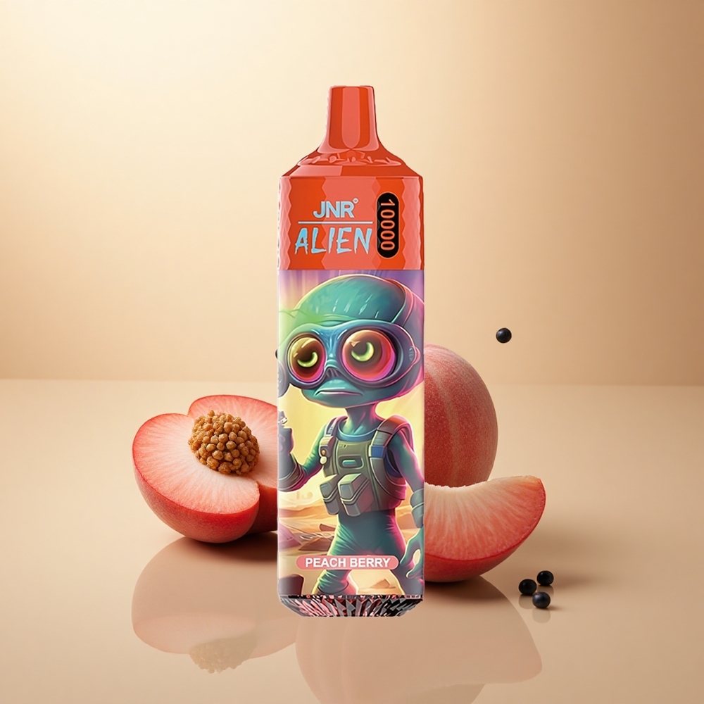 JNR Alien 10000 Broskvová Bobule 850mAh RGB