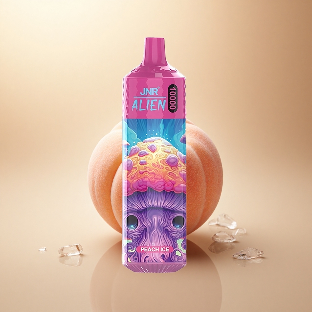 JNR Alien 10000 Broskvový Led 850mAh Mesh