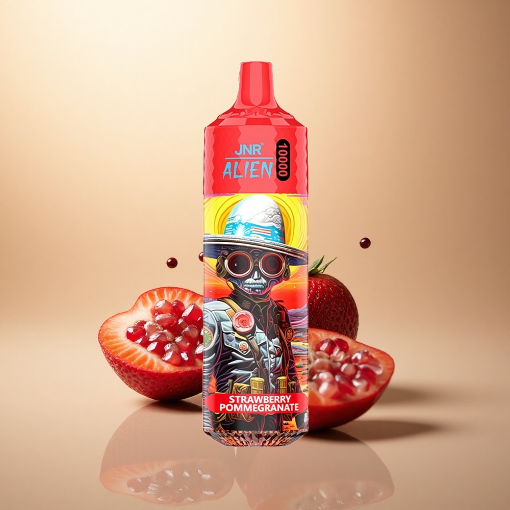 JNR Alien 10000 Jahodový Granátový 850mAh 20ml