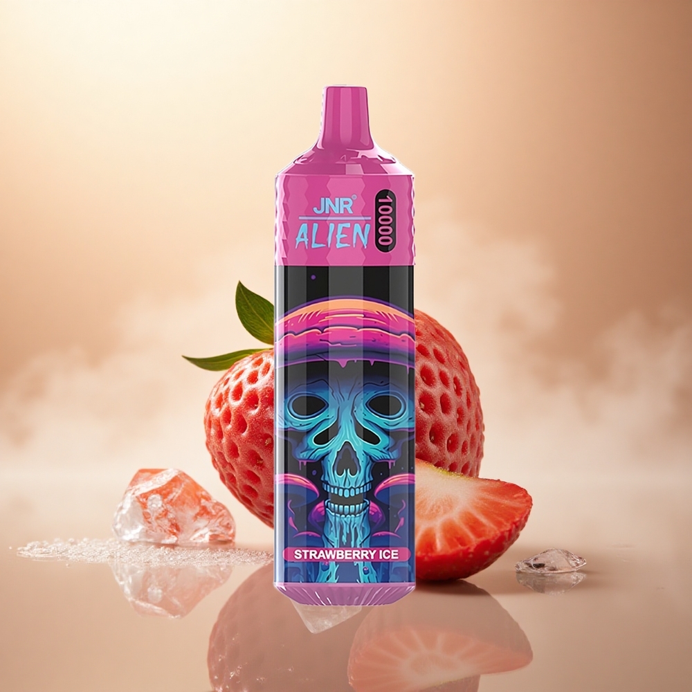 JNR Alien 10000 Jahodový led s 850mAh a RGB