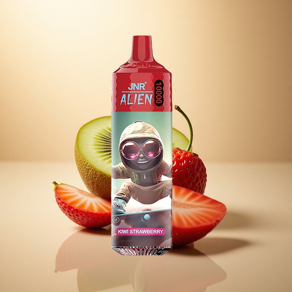 JNR Alien 10000 Kiwi Jahoda 850mAh RGB