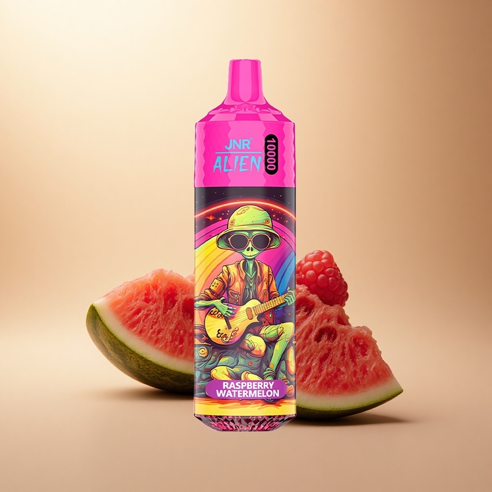 JNR Alien 10000 Malinový Meloun 850mAh RGB