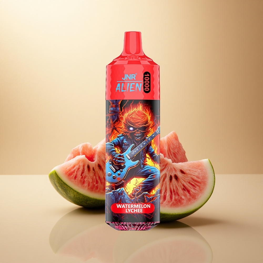 JNR Alien 10000 Melounový Litchi 850mAh RGB LED
