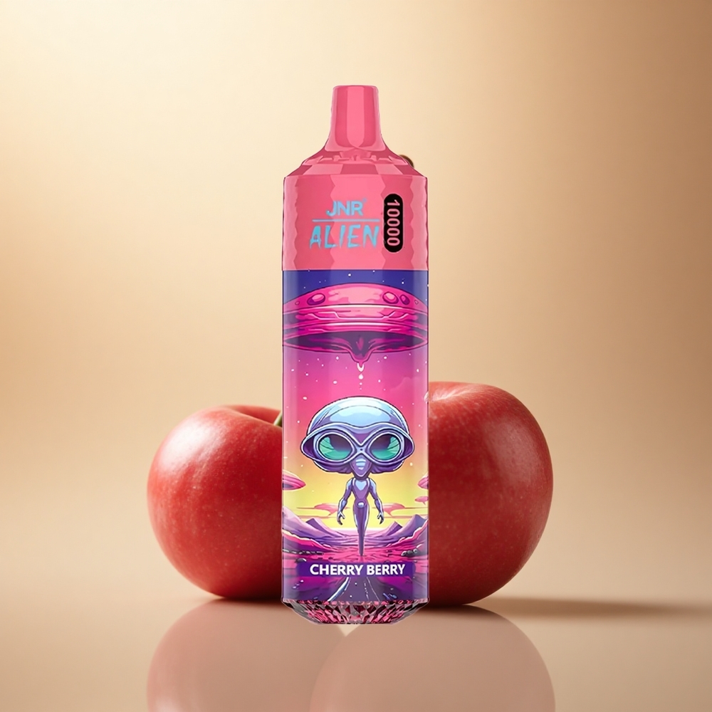 JNR Alien 10000 Třešňová Bobule 850mAh 20ml 0%-2%-5% nikotinu