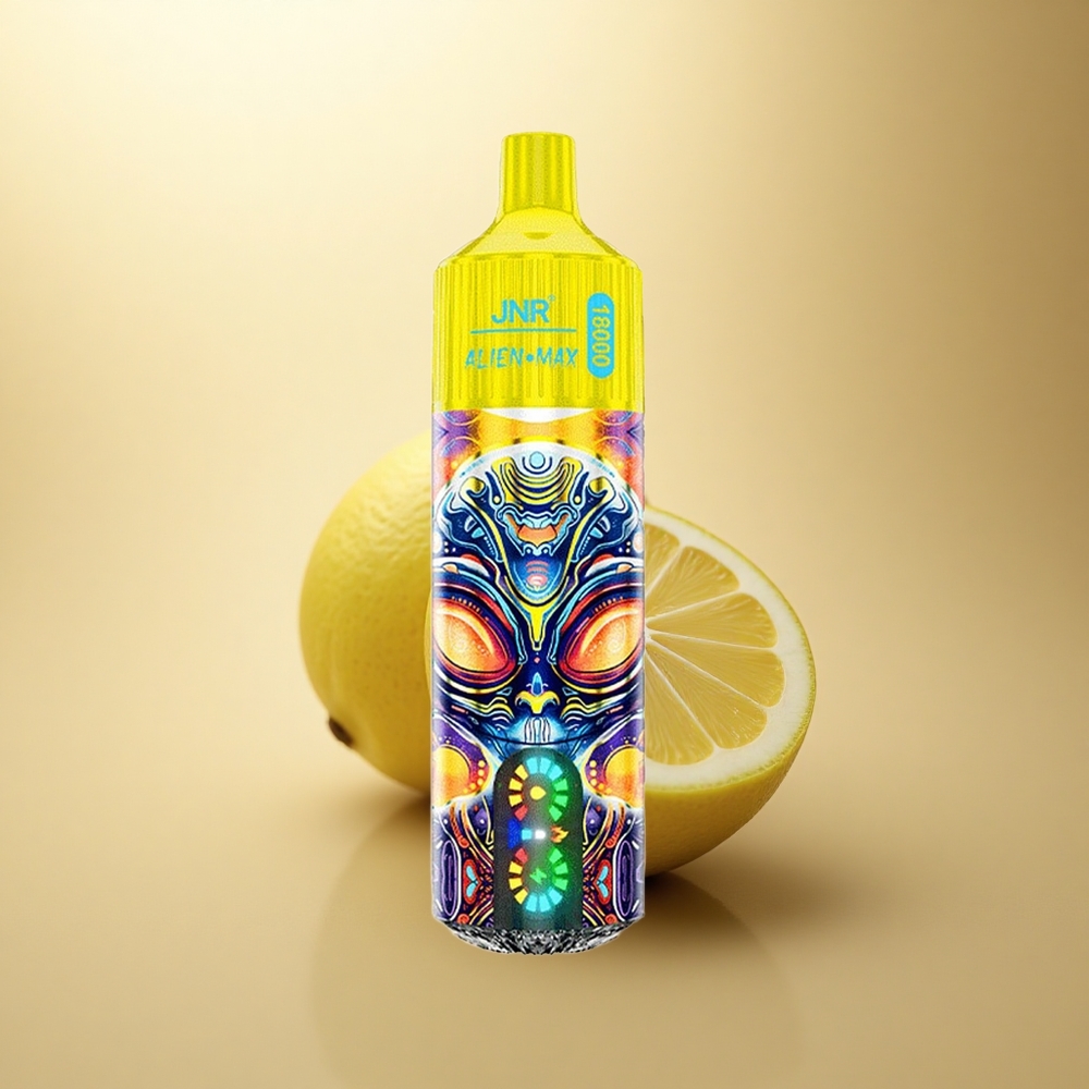 JNR Alien Max 18000 Citrón & Limetka s LED Displejem a 850mAh