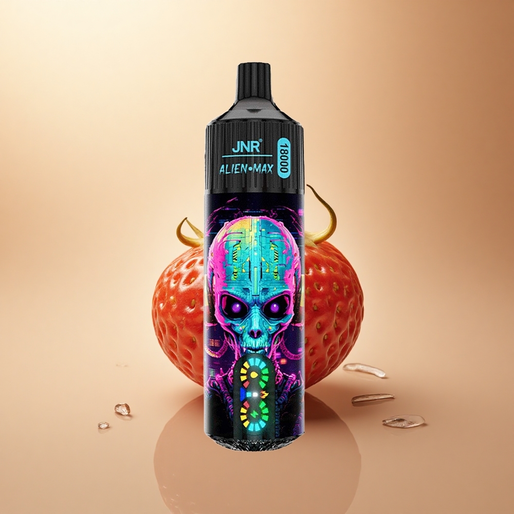 JNR Alien Max 18000 Hubba Bubba Jahodová s 850mAh a 28ml