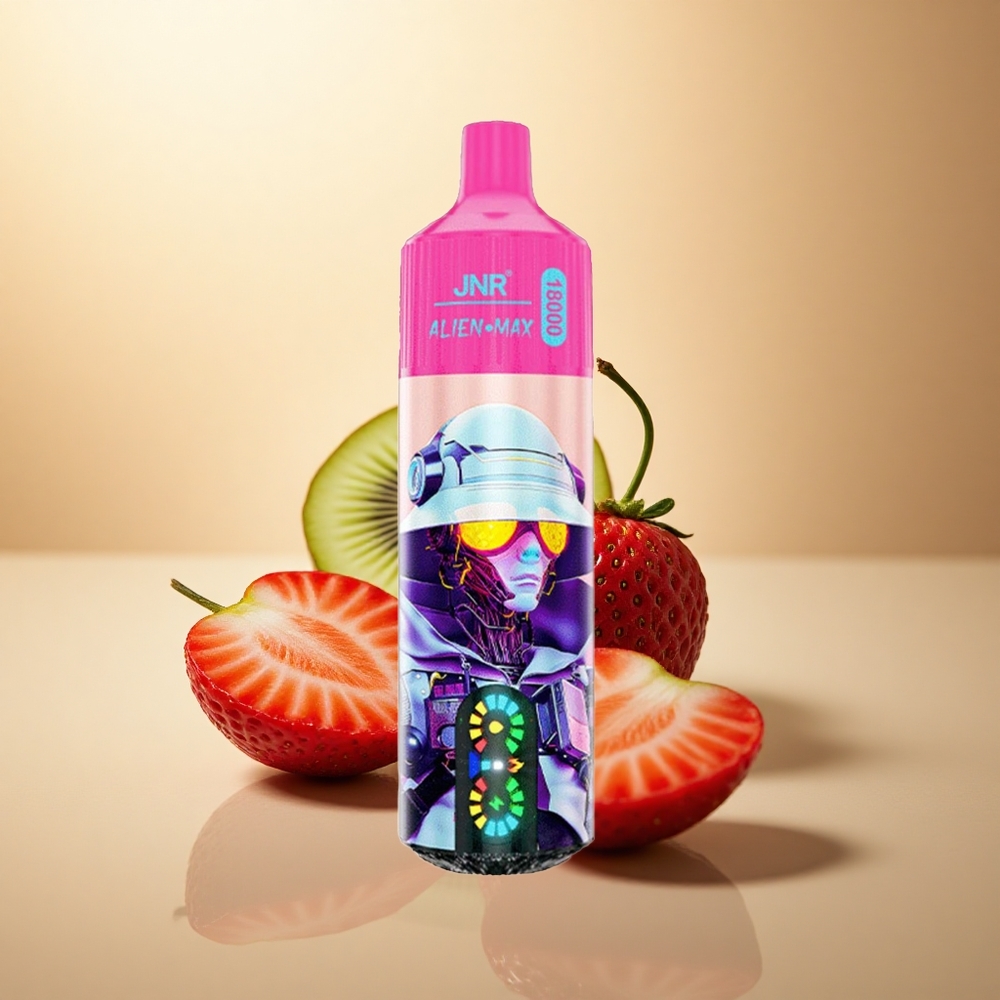 JNR Alien Max 18000 Jahodové Kiwi s Duálním Maticovým Ohřevem a 850mAh