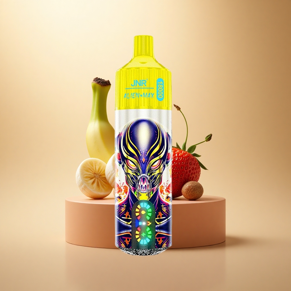 JNR Alien Max 18000 Jahodovo-Bananový Dual Mesh 850mAh 28ml