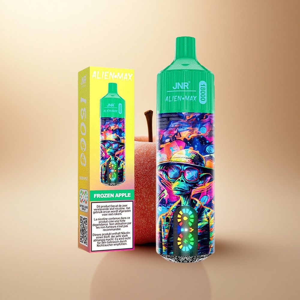 JNR Alien Max 18000 Zmražené Jablko s Duálním Mesh Coilem a 850mAh