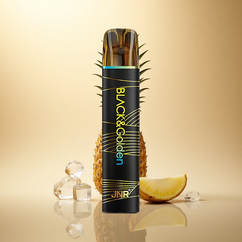 JNR Black&Golden 600+200 Ananasový Led s 550mAh a 2% nikotinu