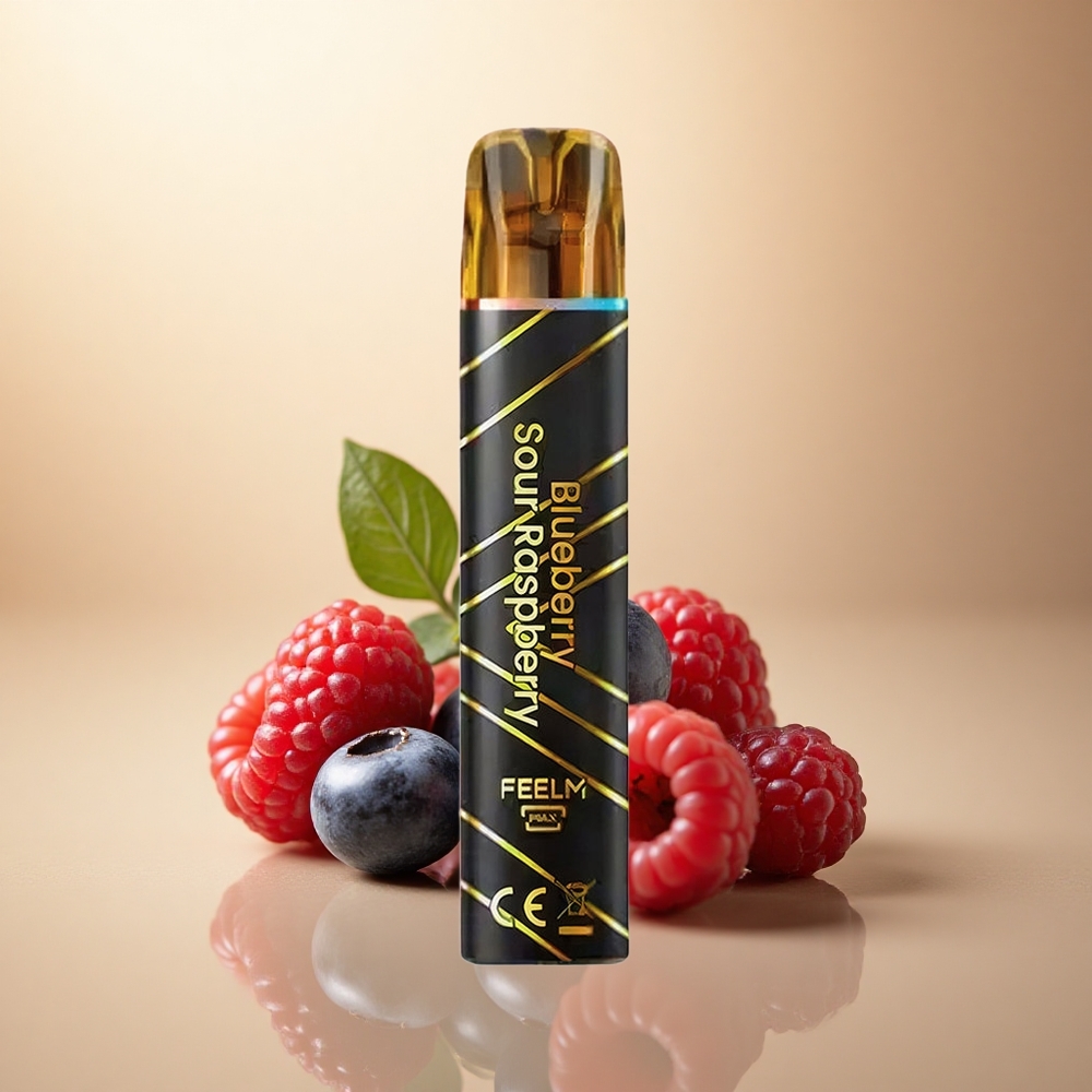 JNR Black&Golden 600+200 Borůvková Kyselá Malina 550mAh 2ml Nikotin 2%