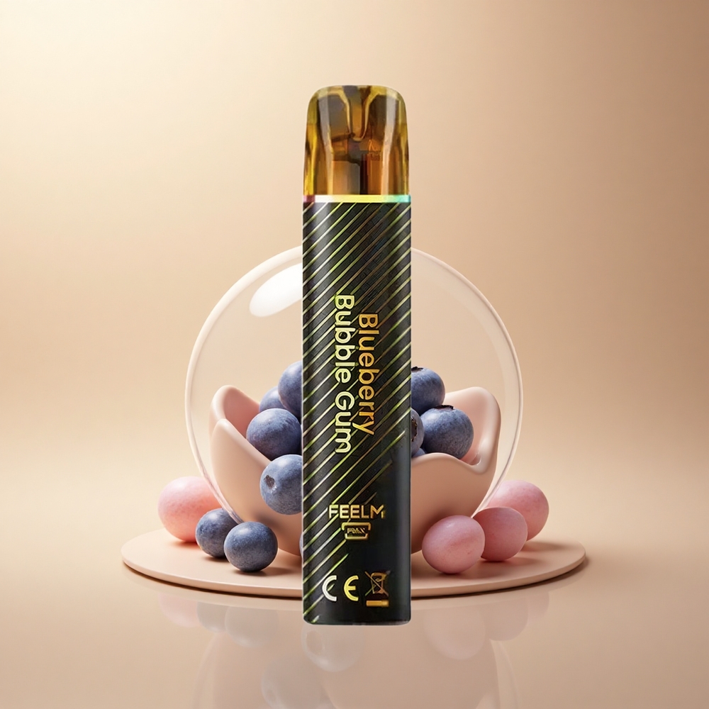 JNR Black&Golden 600+200 Borovnicová Bublinková Žvýkačka 550mAh 2ml Nikotin 2%