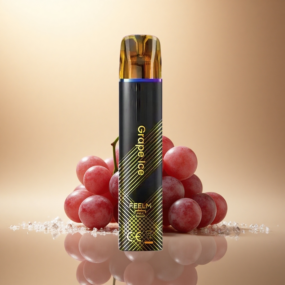 JNR Black&Golden 600+200 Ledová Hroznová s 550mAh a 2% nikotinu