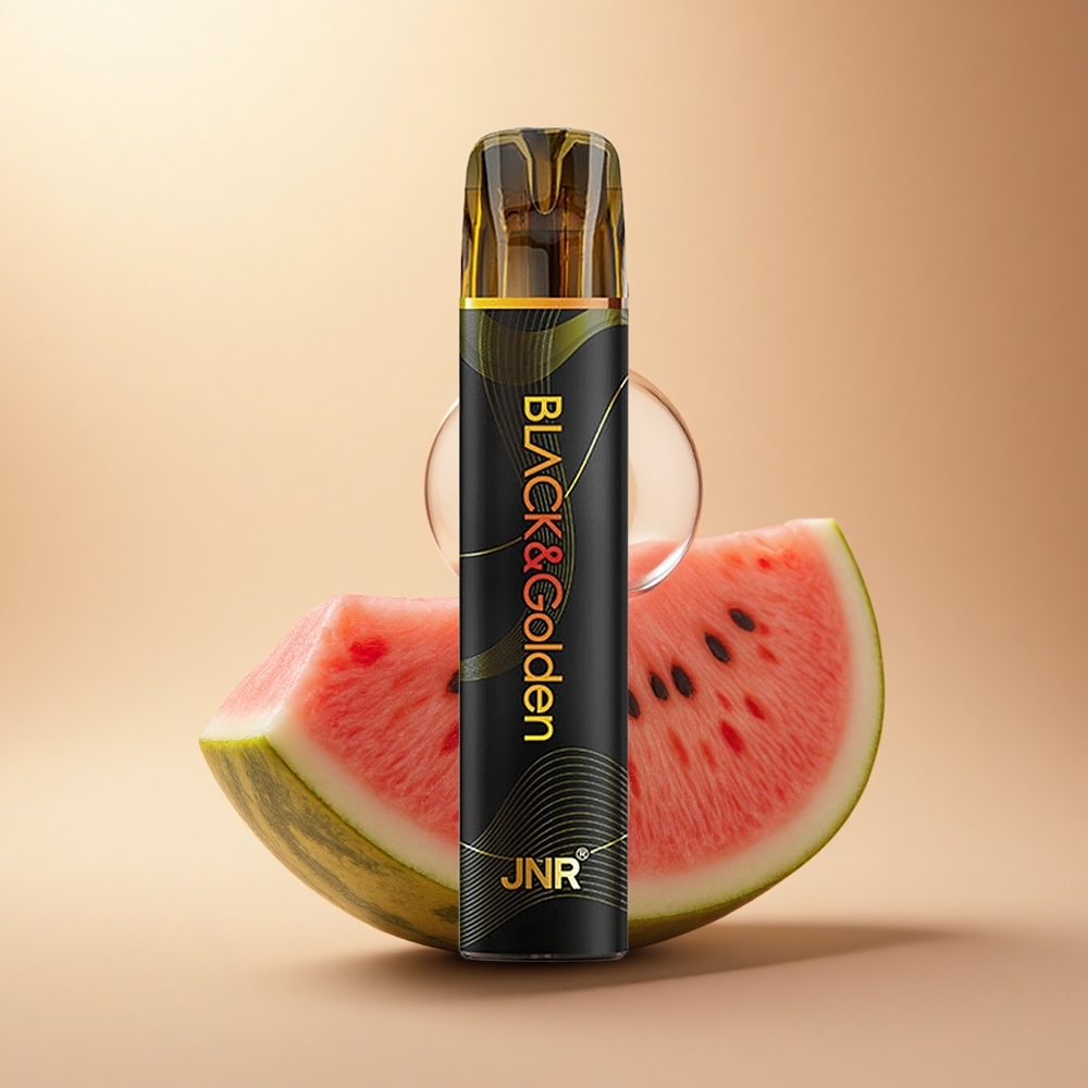 JNR Black&Golden 600+200 Melounová Žvýkačka s 550mAh a 2% Nikotinu