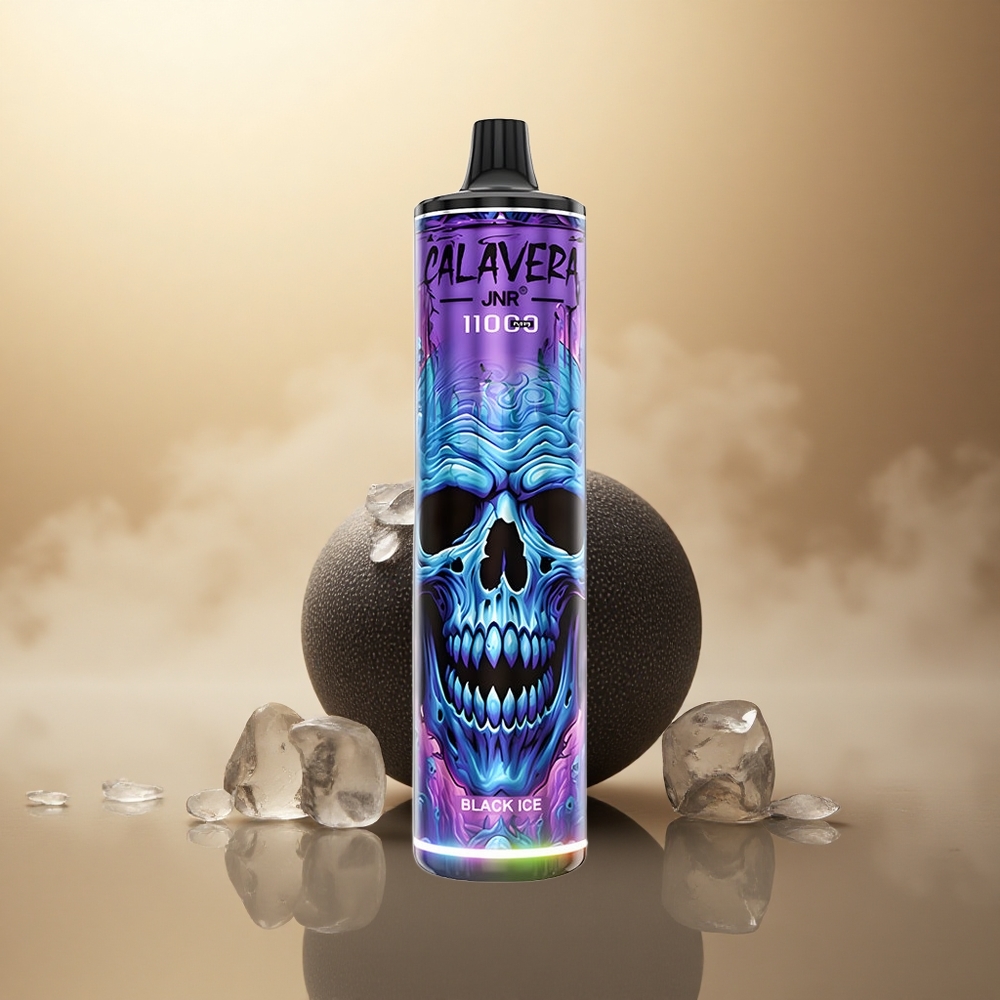 JNR Calavera 11000 Černý Led 850mAh 21ml 0-5% nikotinu