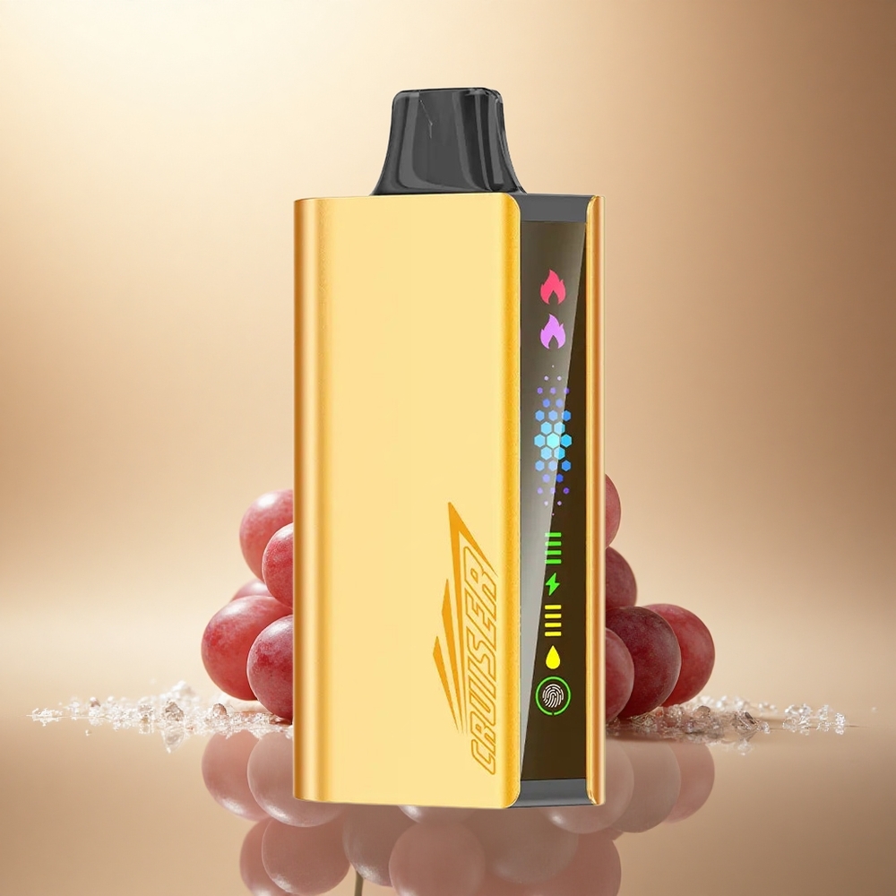 JNR Cruiser 12000 Hroznový Led s 3500 mAh a Plně Kovovým Hliníkovým Trupem