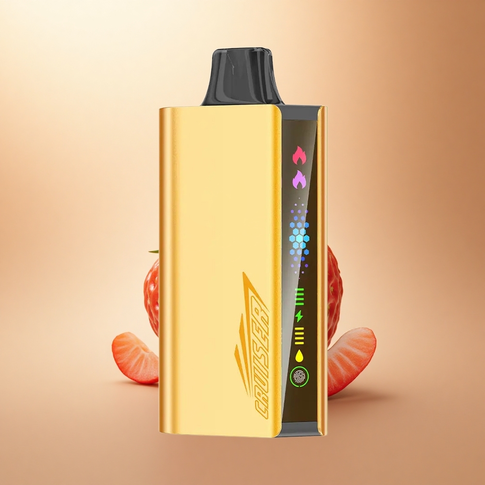 JNR Cruiser 12000 Jahodový Chupa Chups Dual Mesh 1.2ohm 50mg/mL nikotinu