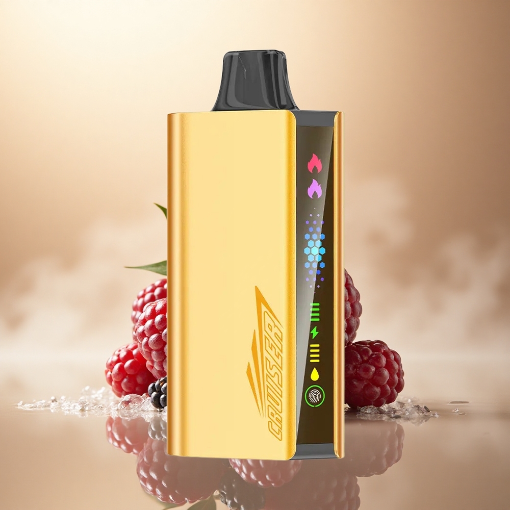 JNR Cruiser 12000 Ostružinový Led s 3500 mAh Baterií a 50mg Nikotinu