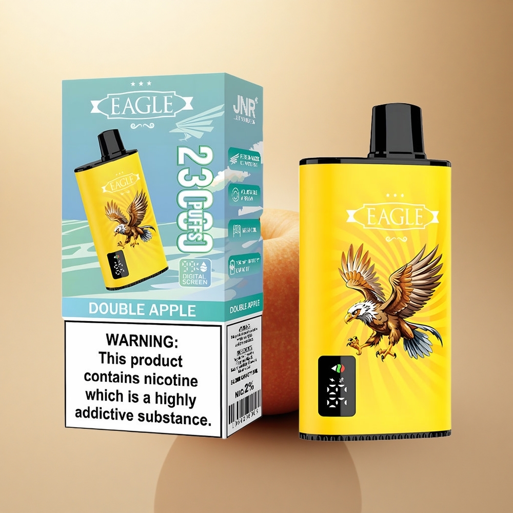 JNR EAGLE Smart 23000 Dvojité Jablko s 25ml e-Liquid a 750mAh Baterií