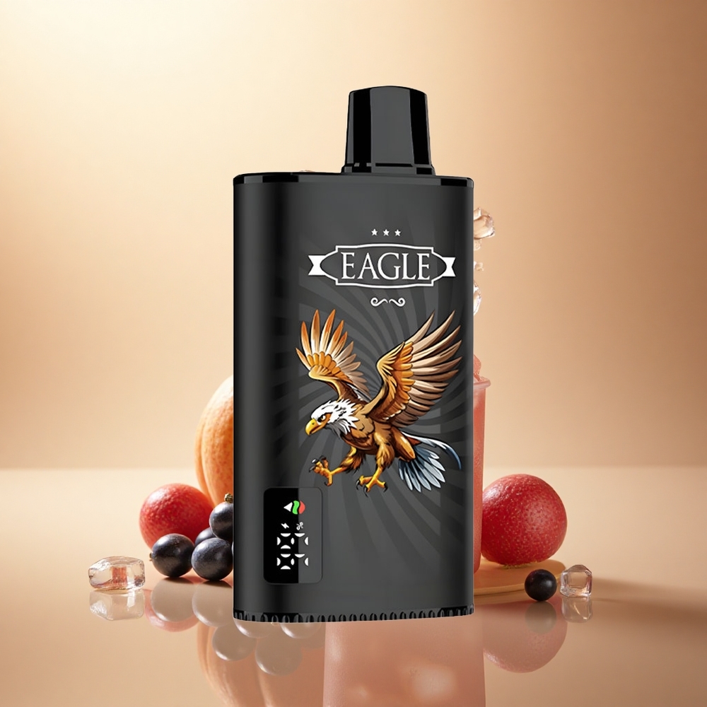 JNR EAGLE Smart 23000 Černý rybíz Mango Led s 25ml náplní a 2% nikotinu