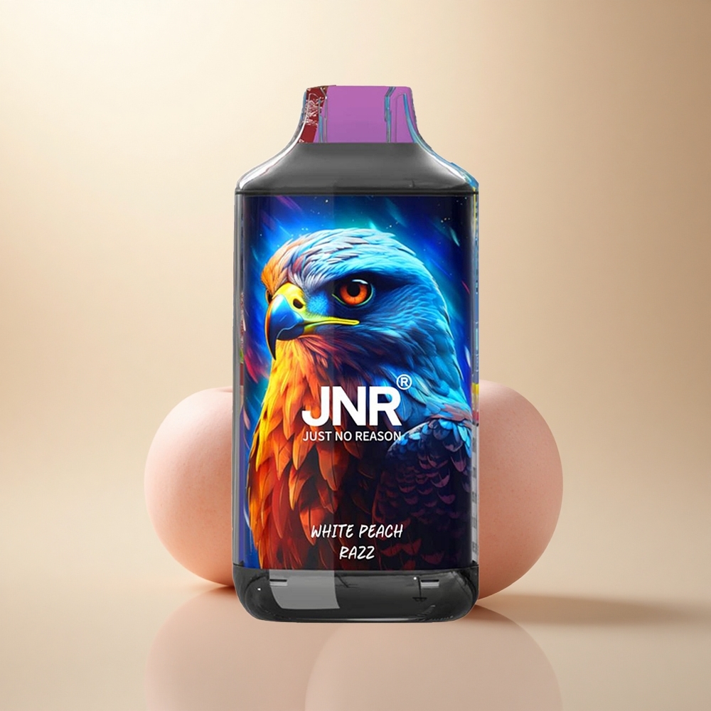 JNR Falcon 16000 Bílá Broskvová Malina s 850 mAh a 22ml