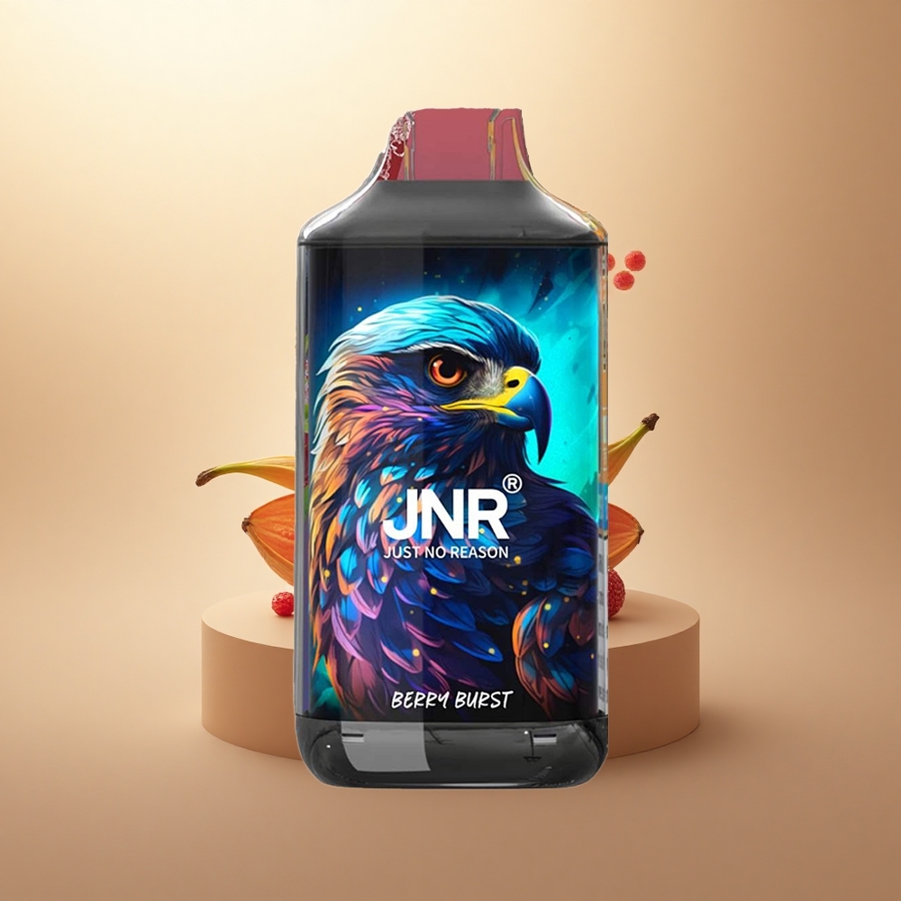 JNR Falcon 16000 Bobulový Výbuch 850mAh 22ml Dvojitá Síťovina 0% Nikotinu