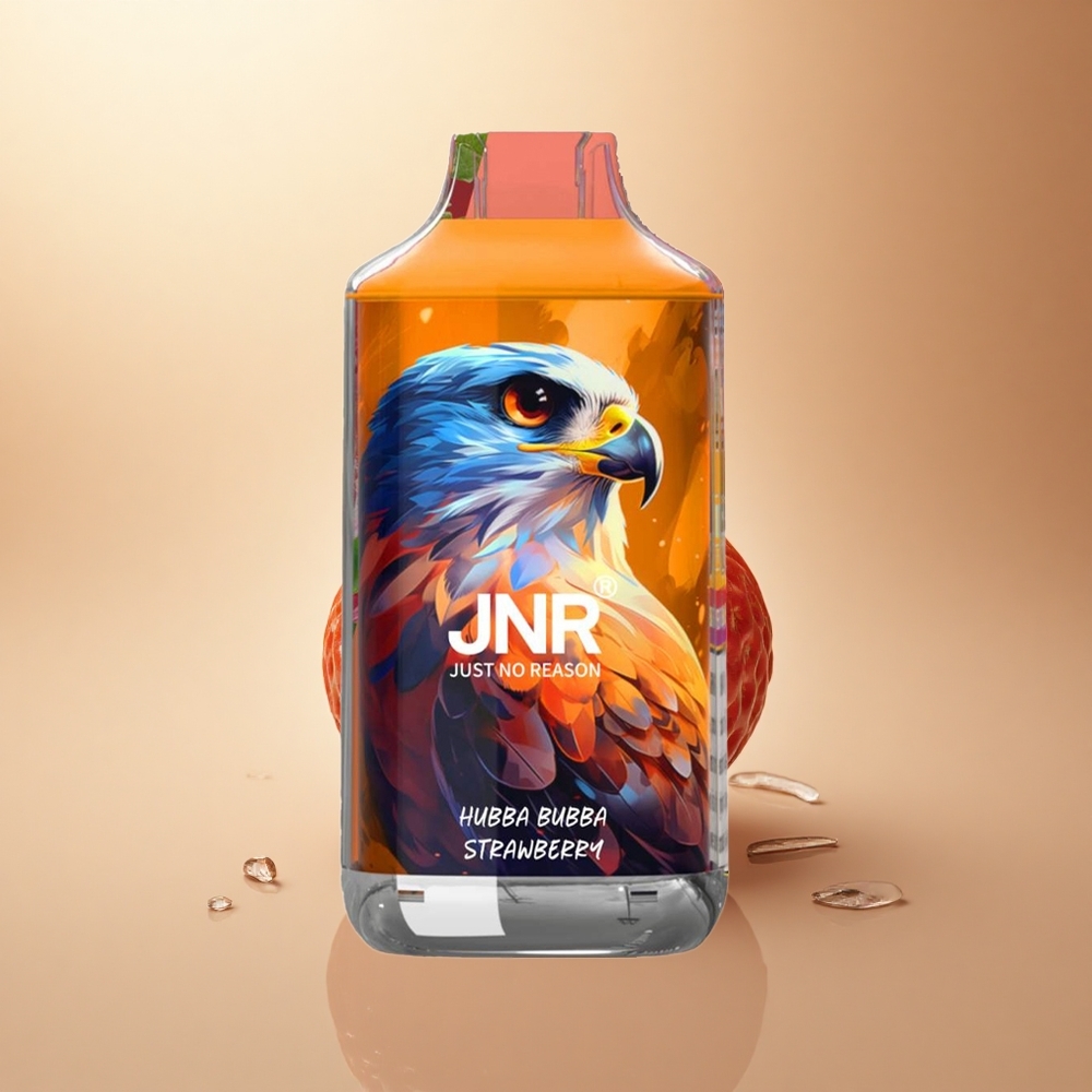 JNR Falcon 16000 Hubba Bubba Jahoda 850 mAh Dual Mesh