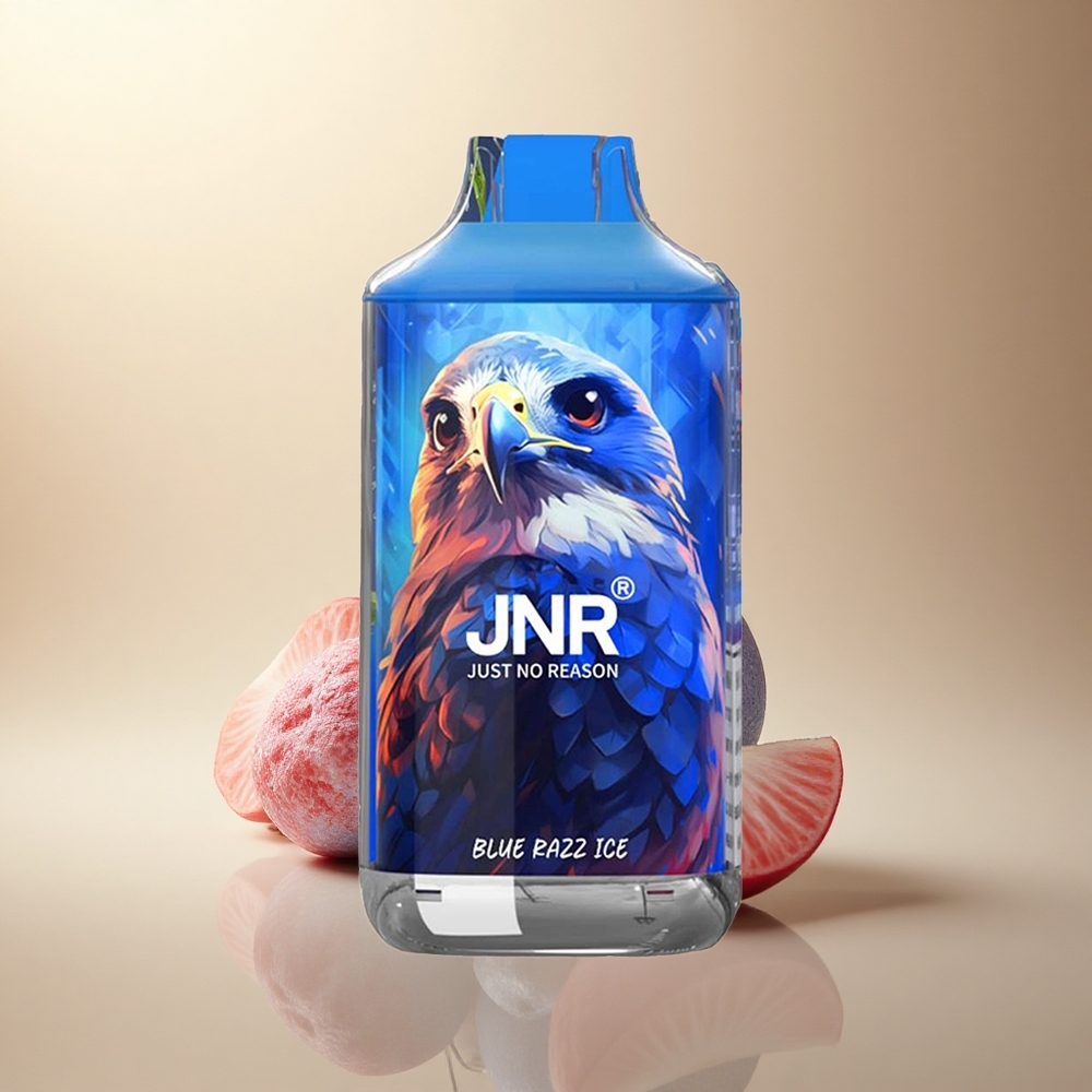 JNR Falcon 16000 Modrý Malina Led 850 mAh 22ml Dual Mesh