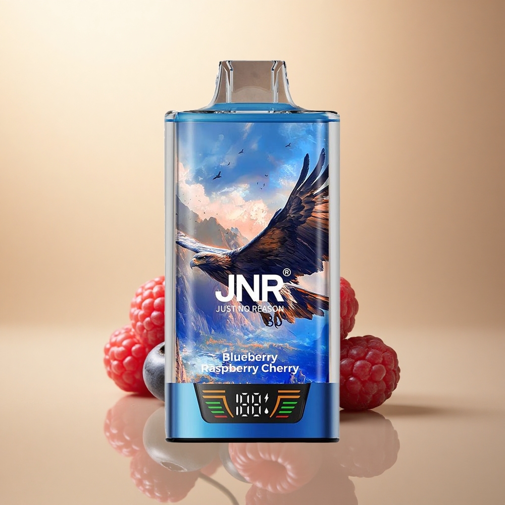 JNR Falcon Pro 28000 Borůvka Malina Třešeň 30ml 950mAh 5% Nikotin