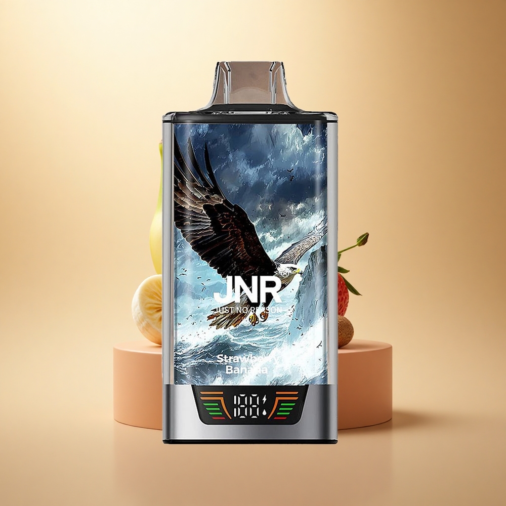 JNR Falcon Pro 28000 Jahodový Banán 30ml 950mAh 5% Nikotin