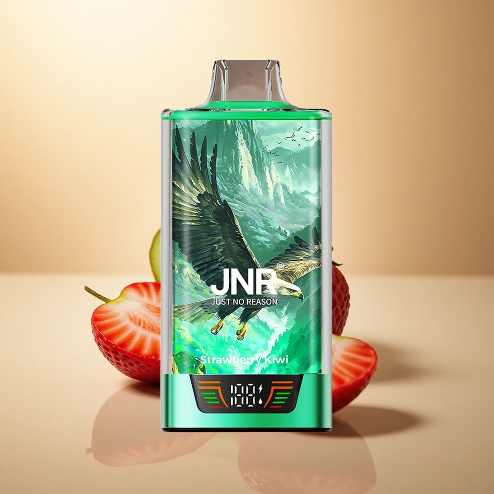 JNR Falcon Pro 28000 Jahodové Kiwi 30ml 5% Nikotinu 950mAh