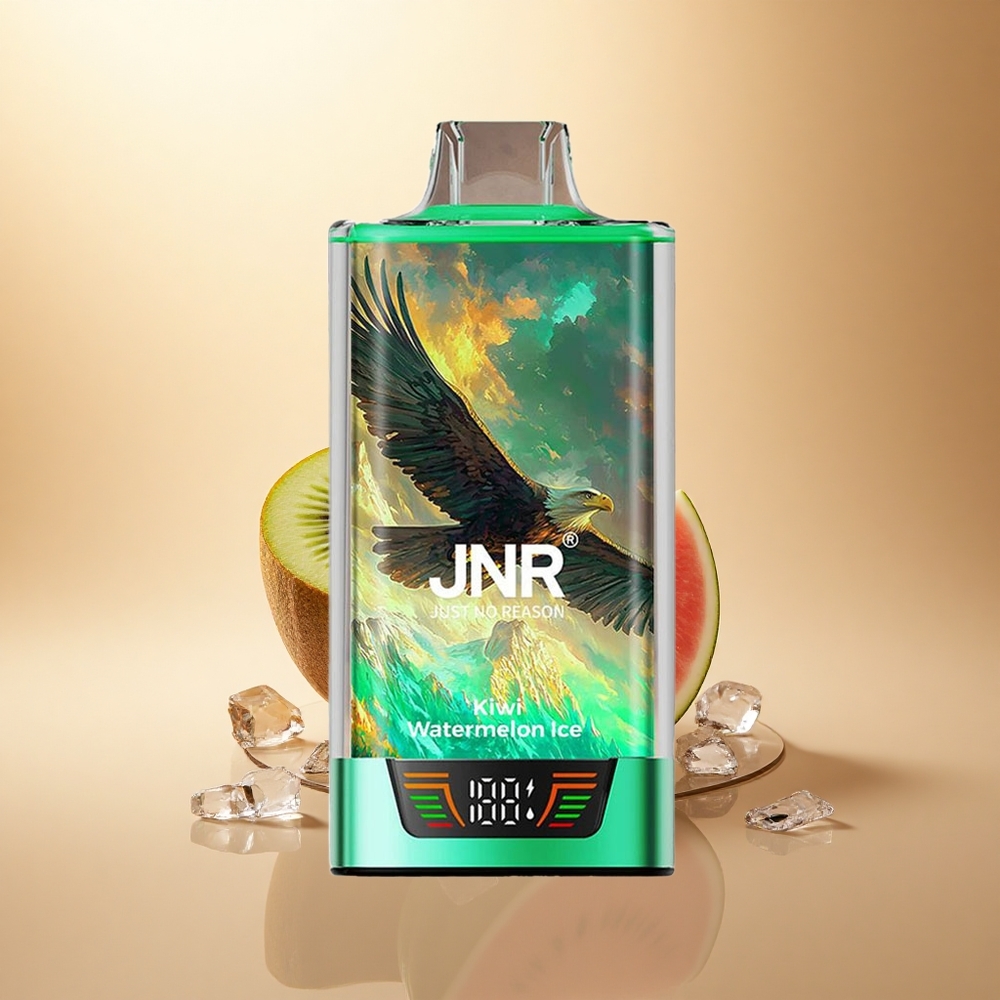 JNR Falcon Pro 28000 Kiwi Melounový Led s 5% Nikotinu a 950mAh