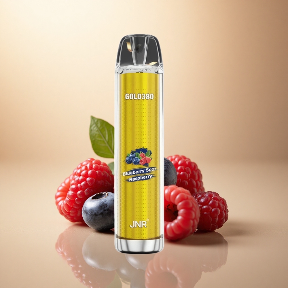 JNR Gold380 6000 Borůvka Kyselá Malina 1500mAh Mesh 13ml