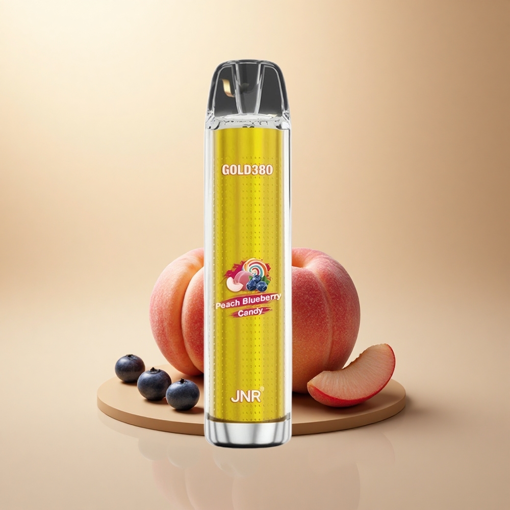 JNR Gold380 6000 Broskev Borůvka 1500mAh 1.0ohm Mesh