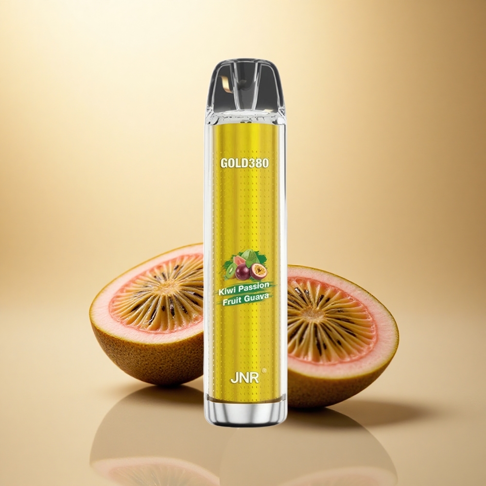 JNR Gold380 6000 Kiwi Marakuja Guava 1500mAh 0% nikotinu