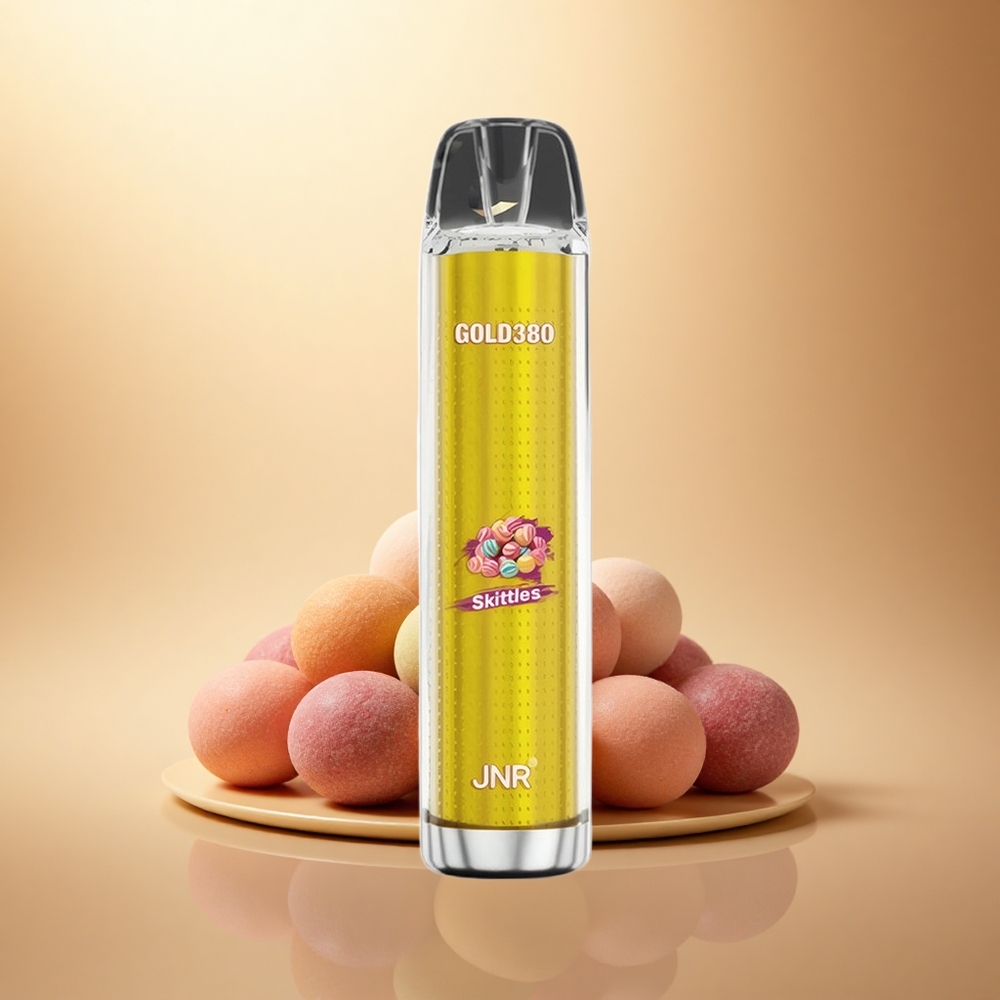 JNR Gold380 6000 Skittles 6000 Puffs 1500mAh 0% nikotinu