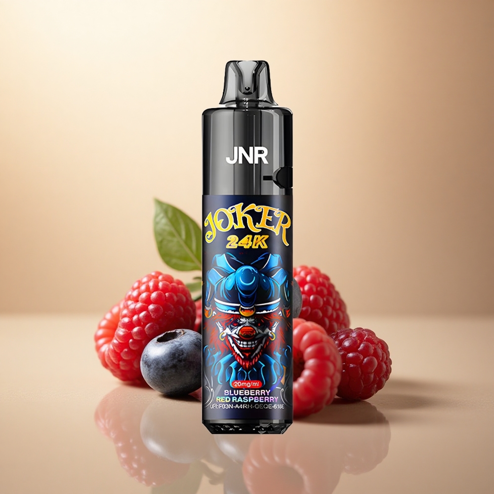 JNR Joker 24K Borovnice Malina S Dobíjecím Pouzdrem Viditelná Hladina Kapaliny 800mAh